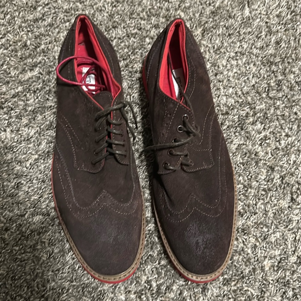 Size 14 Steve Madden shoes, barely worn.